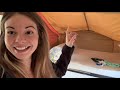 Couple Remodels Pop Up Camper in 6 Days! Giant tear in canvas! On a Budget