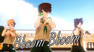 ◤MMD x ⭐Camp Buddy⭐ || Hiro, Keitaro \u0026 Yoichi◢ 【BBoom BBoom (PUBG Victory Dance)】