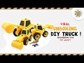 Unboxing - DIY Truck Toy Addict #Herokids