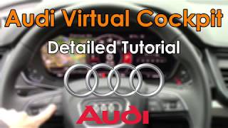Audi Virtual Cockpit 2018 Detailed Tutorial and Review: Tech Help