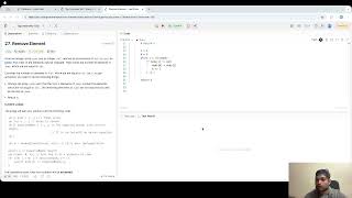 LeetCode 27 Remove Element | Two Pointer Approach | Interview 150
