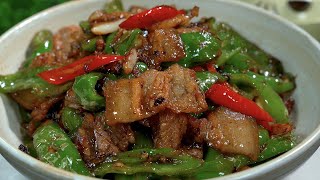 湖南小炒肉Chef Ajian - teaches you step by step to cook authentic Hunan Spicy Pork. Spicy and delicious