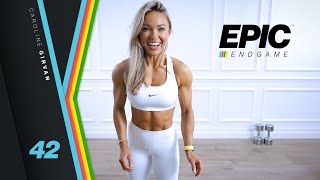 EFFECTUAL Upper Body Workout with Dumbbells | EPIC Endgame Day 42