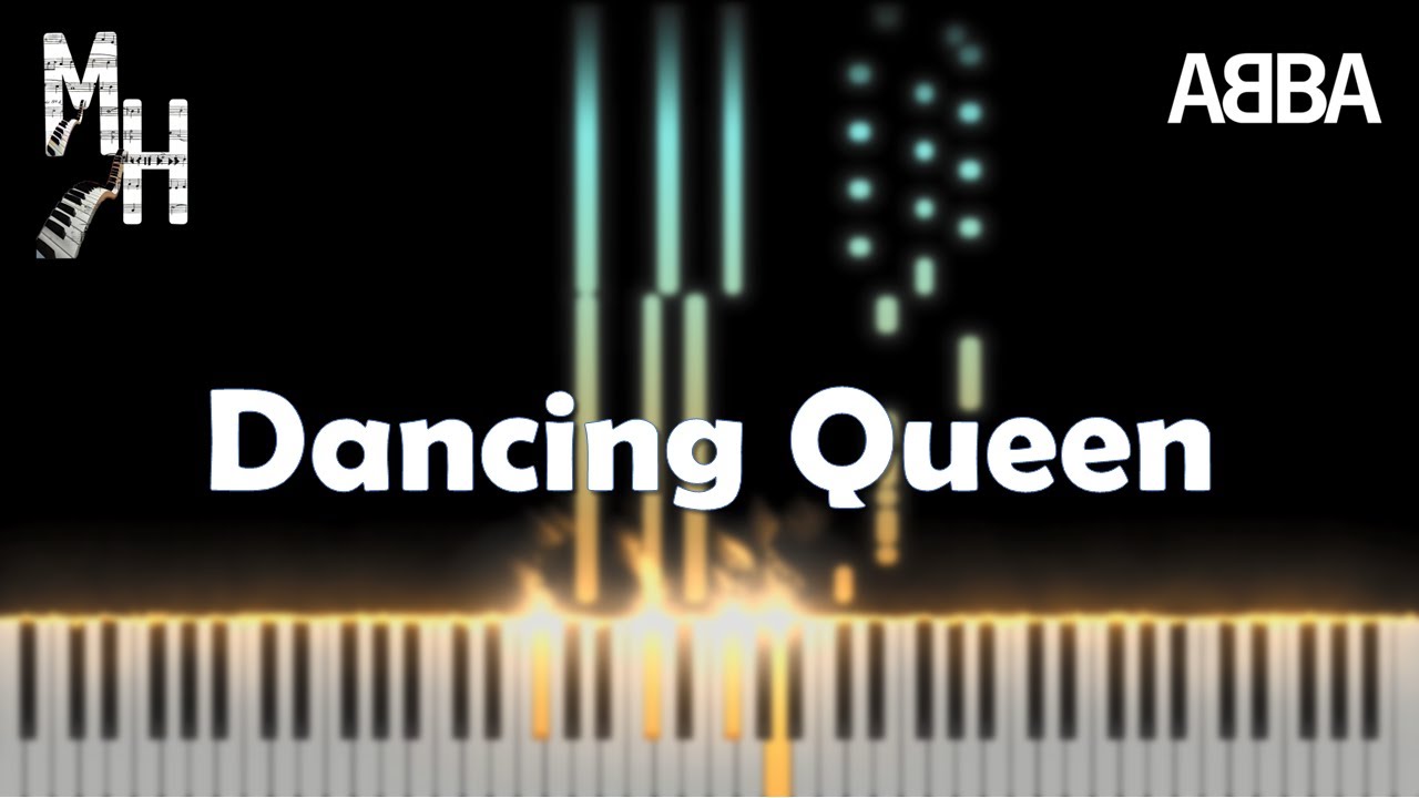 Abba Dancing Queen Piano Cover Sheets Midi Magic Hands Youtube