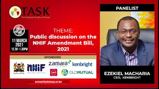 EZEKIEL MACHARIA, TASK'S HEALTH WORKING PARTY: UNDERSTANDING THE VOLUNTARY NHIF SCHEME