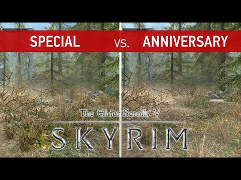 Elder Scrolls V: Skyrim Comparison – Special Edition vs Anniversary Edition [Last-Gen vs Next-Gen]