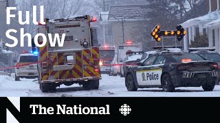 CBC News: The National | Quebec explosion aftermath, Pierre Poilievre, Catalytic converter theft
