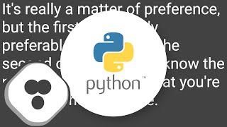 Which is better in python, del or delattr?