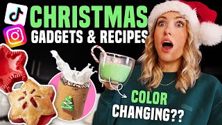 I Tried Every VIRAL CHRISTMAS RECIPE I Found off TIK TOK \u0026 INSTAGRAM