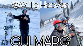 GULMARG Chairlift Way To Heaven ⛷️🏂|| GULMARG Chairlift In February || Gulmarg Vlogs