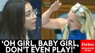 VIRAL MOMENT: AOC And Marjorie Taylor Greene Have Vicious Confrontation In House