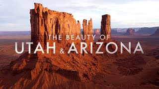 The Beauty of UTAH & ARIZONA | Drone 4k