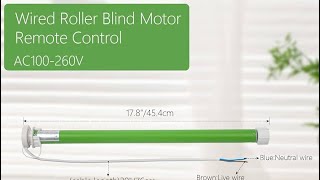 How to install motorised roller blinds. Motor Installation of Motorised | Installation Step by Step