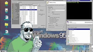 The top 1 Linux XFCE4 Theme for BOOMERS (Chicago 95/Windows95 theme)
