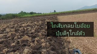 ปี 2566 ไถรื้อตออ้อย 7 ปี เพิ่มอินทรียวัตถุ ให้โครงสร้างดินดี