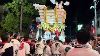 【令和5年 大窪太鼓台】ふとん太鼓 松の馬場 高安連合夏祭り 大阪府八尾市