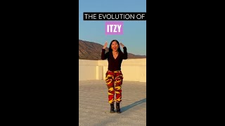 The Evolution of ITZY #shorts #itzy #midzy #kpopdancecover #kpop
