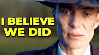 Oppenheimer Last Words To Albert Einstein Explained