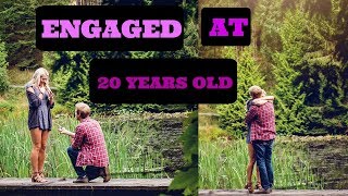 ENGAGED AT 20!!!! **EMOTIONAL** | FASHION CRAZE