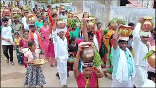 వల్లభి గ్రామం 🌴గౌడ్స్ 🌴కంఠమహేశ్వర స్వరాంబదేవి జల బిందెల కార్యక్రమం