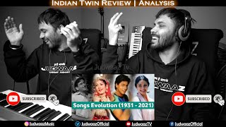 Evolution Of Hindi Film Songs(1931 - 2021) | Most Popular Song Each Year | MUZIX | JUDWAAZ