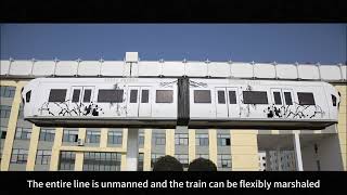 CRRC Suspended Monorail Train