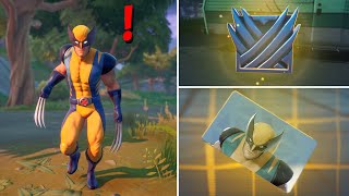 Fortnite All New Bosses, Vault Locations & Mythic Weapons, KeyCard Boss Wolverine in Season 4