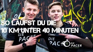 So läufst du die 10 km unter 40 Minuten | Die Pacer