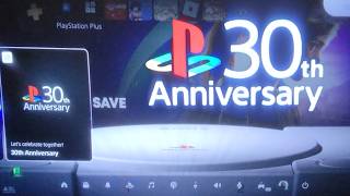 PlayStation 5 30th Anniversary Limited Boot Theme + SECRET PS1, PS2, PS3, PS4 Themes