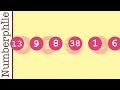 13,983,816 and the Lottery - Numberphile 13,983,816 and the Lottery - Numberphile