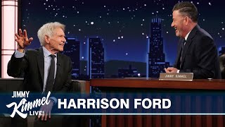 Harrison Ford \u0026 Jimmy Kimmel Take Compatibility Test and Talk Captain America: Brave New World