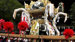 楼門前　2　魚吹八幡神社　秋祭り　昼宮　2010