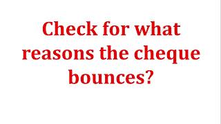 Do you get the Dishonored Cheque? Looking for Legal Remedies?