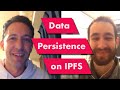 How to EASILY make your data persistent (data pinning) on IPFS with Alex of Pinata