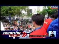 Carlos Yulo, sinaluduhan ang kaniyang tatay na naghintay sa Heroes' Parade | Frontline Tonight