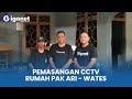 Pemasangan CCTV - RUMAH PAK ARI - WATES - GIGANET MITRA SOLUSI