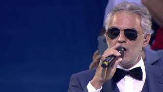 Andrea Bocelli UEFA Champions League final opening ceremony 2016