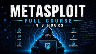 Metasploit Full Course in 3 Hours | metasploit penetration testing