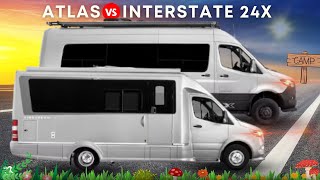 Airstream Atlas vs. Interstate 24X (2023 Touring Coaches)