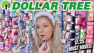 FULL FACE OF DOLLAR TREE MAKEUP | $1.25 MAKEUP YOU NEED 🤩  KELLY STRACK