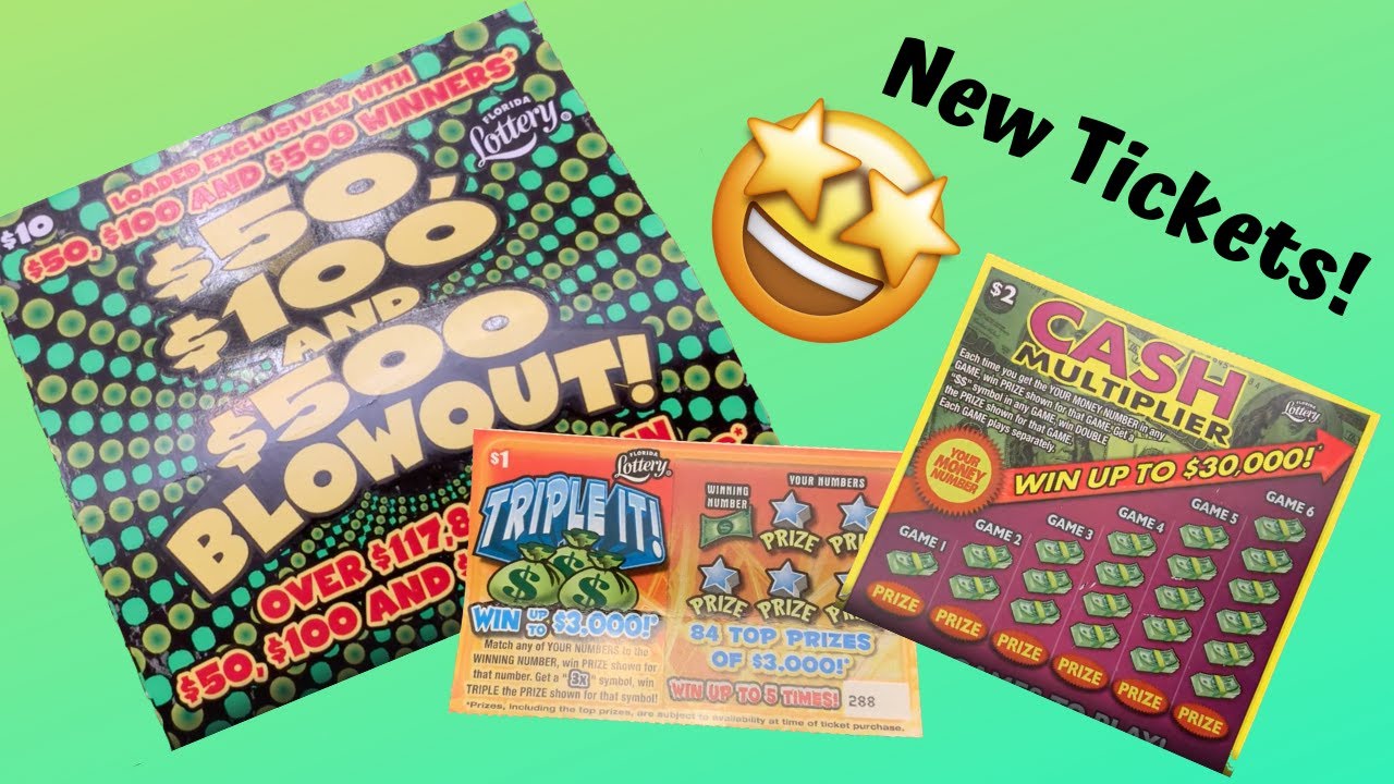 Profit On The New Florida Lottery Scratch Off Tickets 🌴🌞 2019 - YouTube