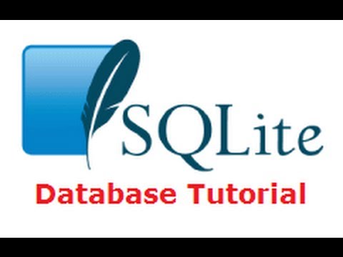 Beginner SQLite Tutorials - YouTube