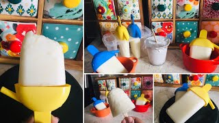 How to Make a Kuchi Ice | Paal Ice | Semiya Paal Ice | Milk Popsicle | Semiya Milk Popsicle