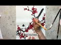 跟着口诀画国画 喜上梅梢follow the mnemonic to draw traditional chinese painting the plum blossom