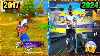 I Got 7 Years Old Id Back - Searching 2017 Old Player id In 2024 Ft.@Skylord69 ​⁠-Garena Free fire