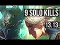 MORDEKAISER vs CAMILLE (TOP) | 2.9M mastery, 9 solo kills, 13/2/6, 600+ games | NA Diamond | 13.13