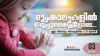 BIBLE STUDY - JOHN 21 : 1 - 25 ( PART 8 ) || മുഴങ്കാലുകളിൽ കൂപ്പുകൈകളോടെ...|| POWERVISION TV