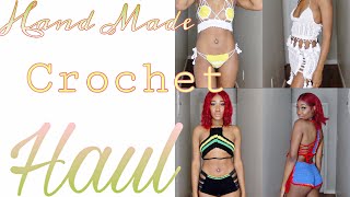 Crochet try on haul ( HAND MADE ) || Kali Made