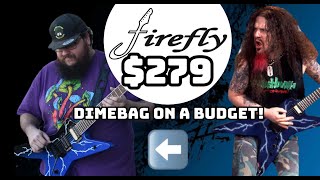 How Is This Firefly Dimebag FFVX Guitar THIS GOOD For under $300??