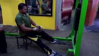 Back Muscle Workout - Dileep Kumar - Sharan Fitness \u0026 GYM